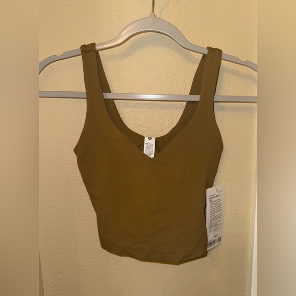 NWT LULULEMON SIZE 2 ALIGN CROP TANK - Picture 9 of 9